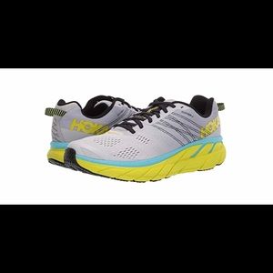 Men's Hoka One One Clifton 6 Size 11.5 Lunar Rock / Nimbus Cloud